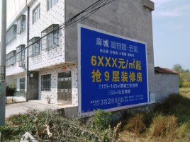 洛阳墙体广告质量分析