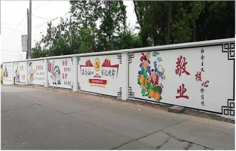 洛阳手绘墙画在现实中主要有哪些应用？